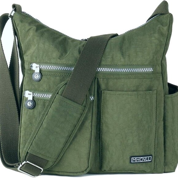 Crossbody Bag with Anti Theft RFID Pocket - Women Lightweight Water-Resistant Pu - Picture 1 of 6